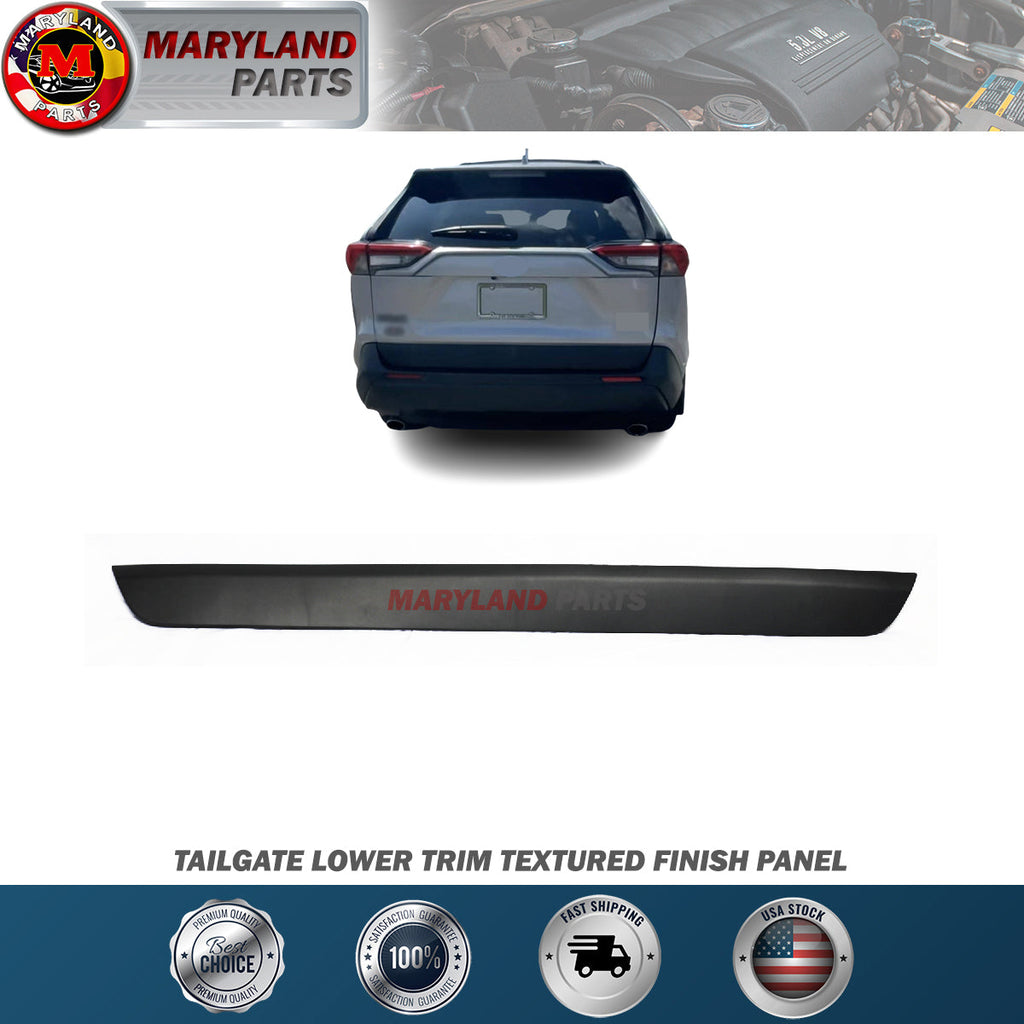 For 2019-2022 Toyota RAV4 Tailgate Lower Trim Finish Panel