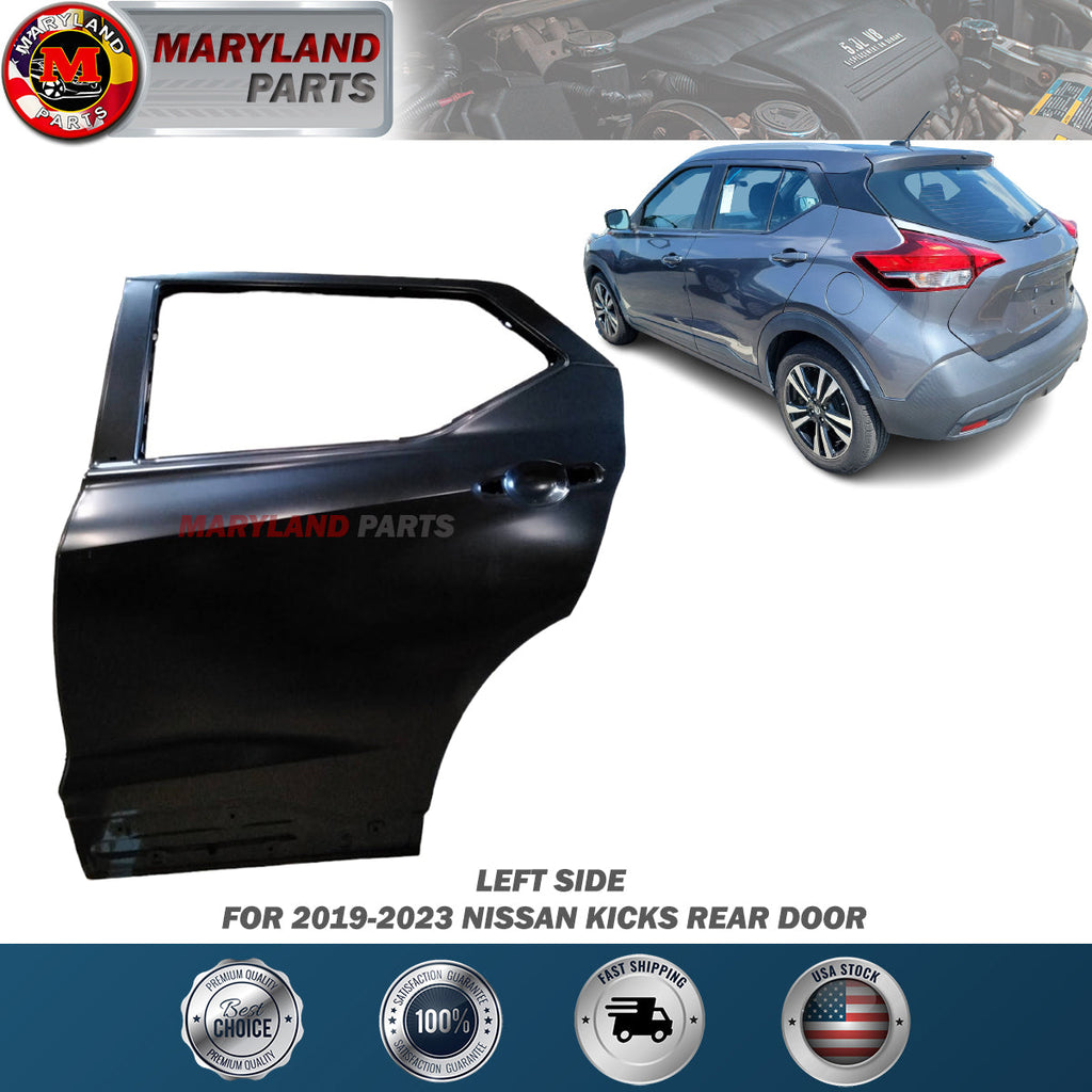For 2019-2023 Nissan Kicks Left Rear Door Driver Side LH