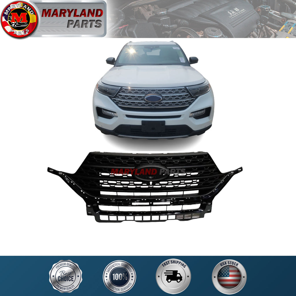 For 2020-2022 Ford Explorer Grille