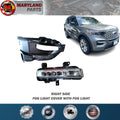 For 2020-2022 Ford Explorer Right Fog Light Cover With Fog Light Passenger Side
