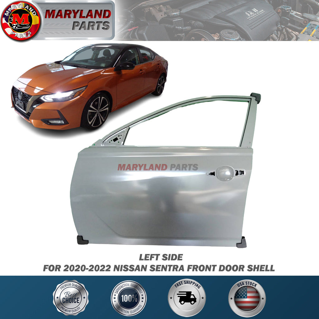 For 2020-2022 Nissan Sentra Left Front Door Shell Driver Front