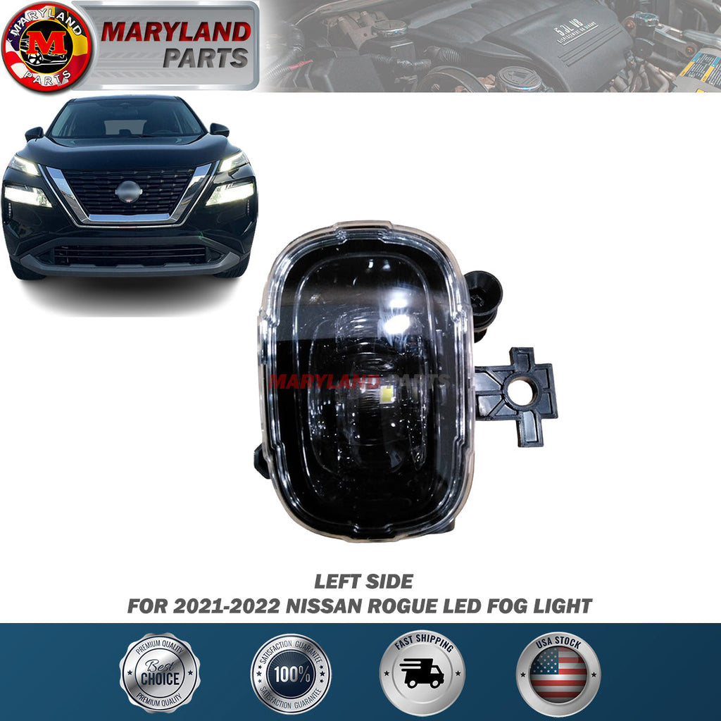 For 2021-2022 Nissan Rogue LED Left Fog Light Driver Side LH