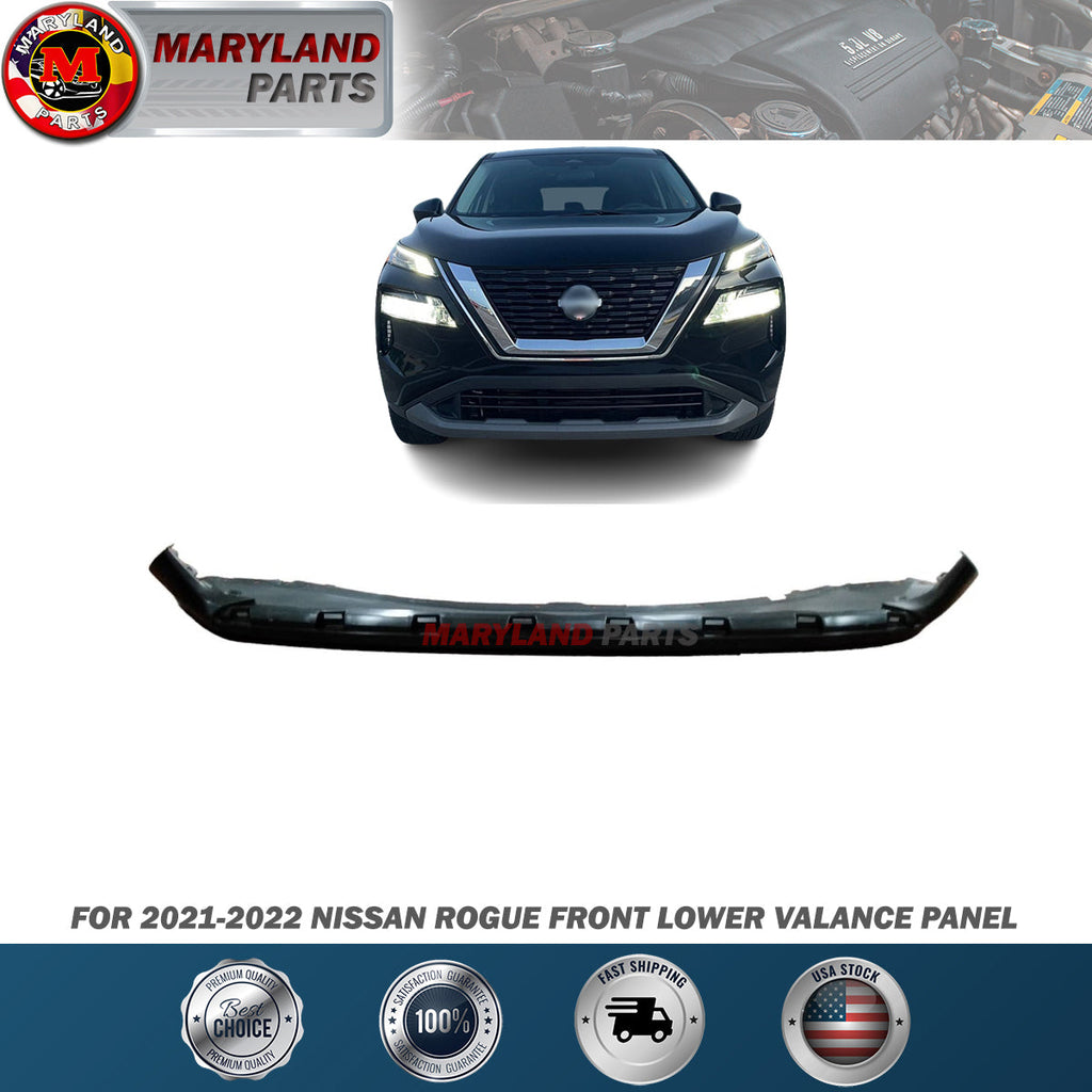 For 2021-2022 Nissan Rogue Replacement Front Lower Valance Panel NI1095128
