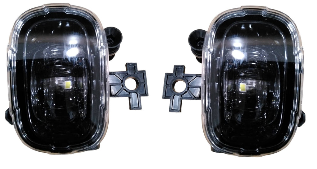 For 2021-2022 Nissan Rogue Upper and Lower Grilles with Fog Lights and Covers