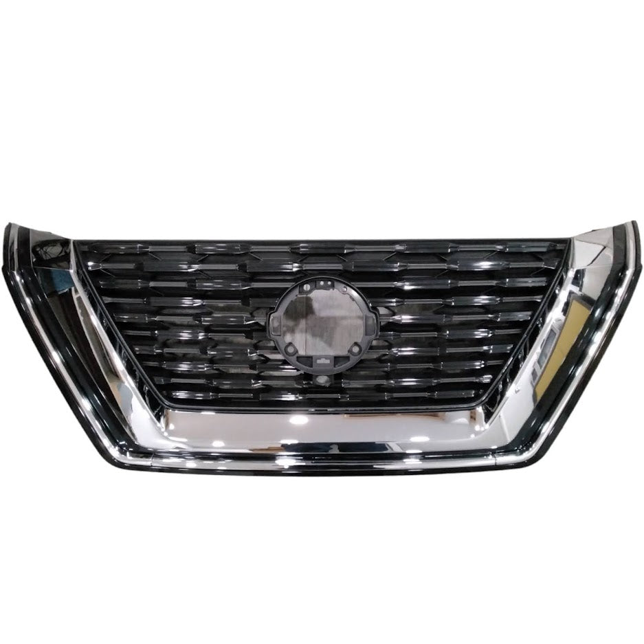 For 2021-2022 Nissan Rogue Upper and Lower Grilles with Fog Lights and Covers
