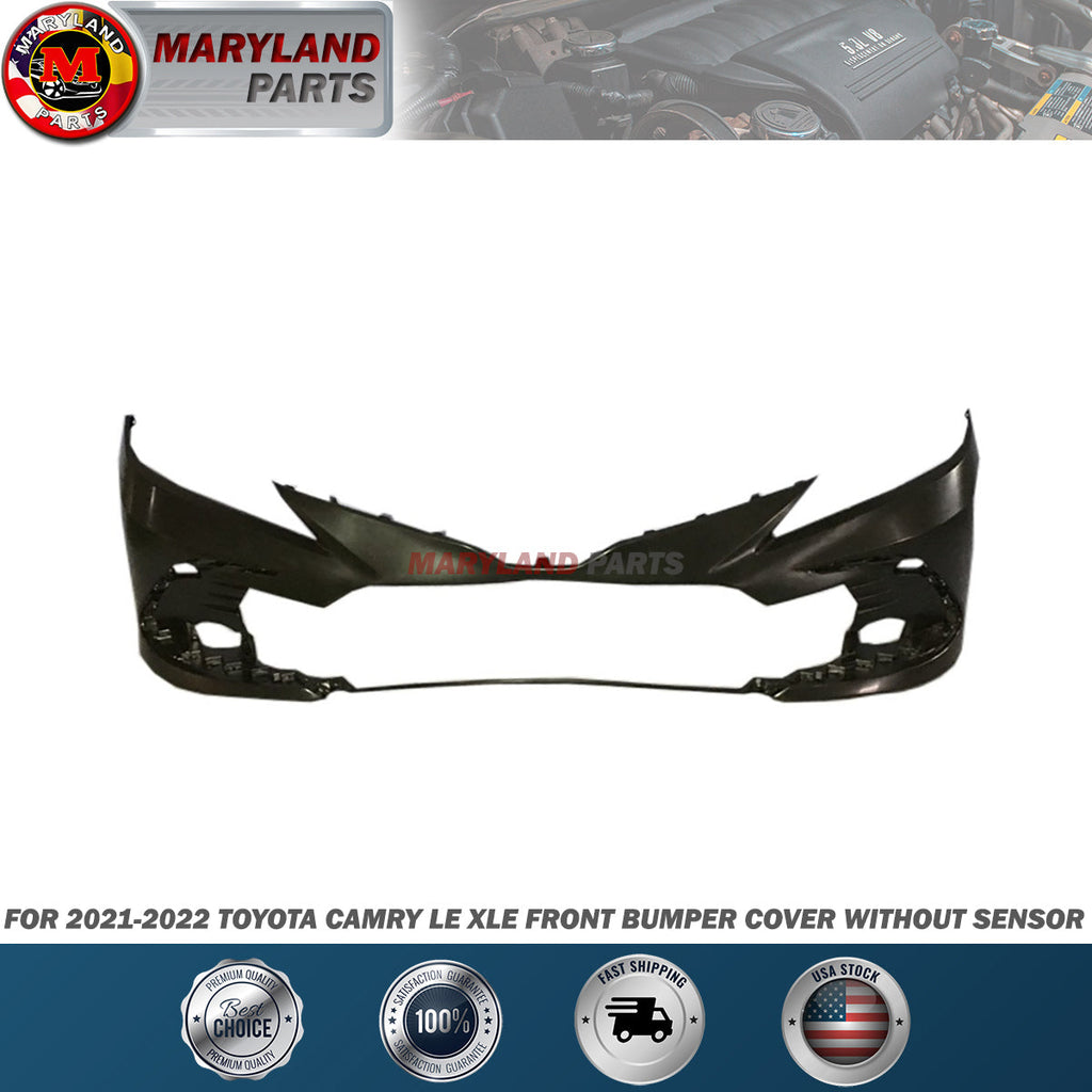 For 2021-2022 Toyota Camry Front Bumper Cover LE XLE