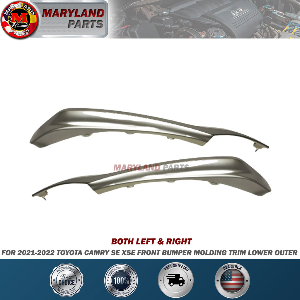 For 2021-2022 Toyota Camry SE Both Left & Right Bumper Trims