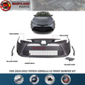 For 2017-2019 Toyota Corolla LE Front Bumper Kit