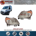For 2014-2022 RAM Promaster Both Left & Right Headlight with DRL