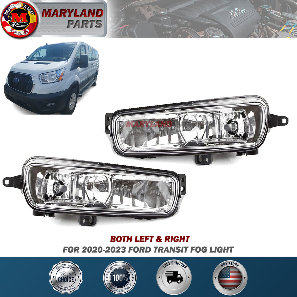 For 2020-2023 Ford Transit Both Left & Right Fog Light