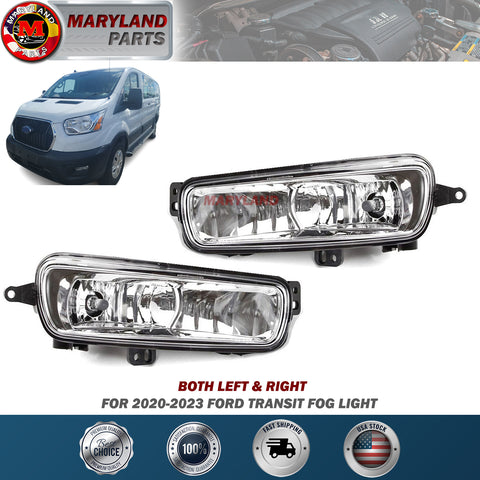For 2020-2023 Ford Transit Both Left & Right Fog Light