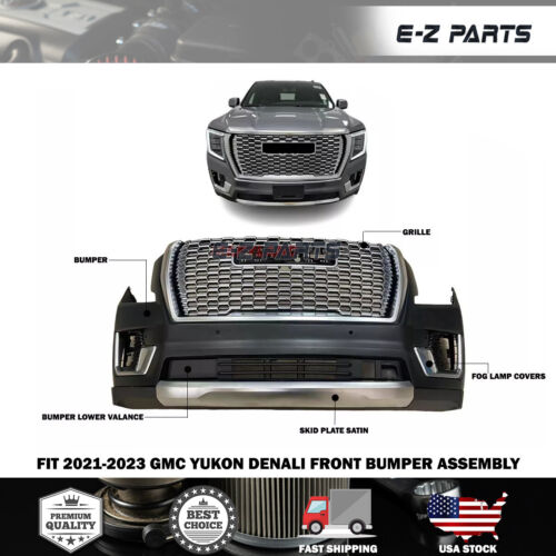 For 2021-2023 GMC Yukon Denali Front Bumper Assembly