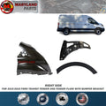 For 2015-2019 Ford Transit Right Fender and Fender Flare with Bumper Bracket