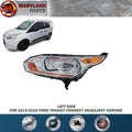 For 2014-2018 Ford Transit Connect Left Headlight Assembly Chrome Driver Side LH