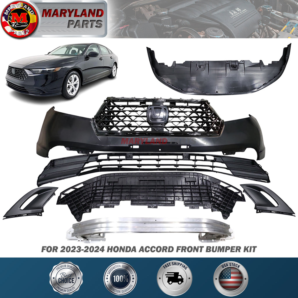 For 2023-2024 Honda Accord Front Bumper Kit