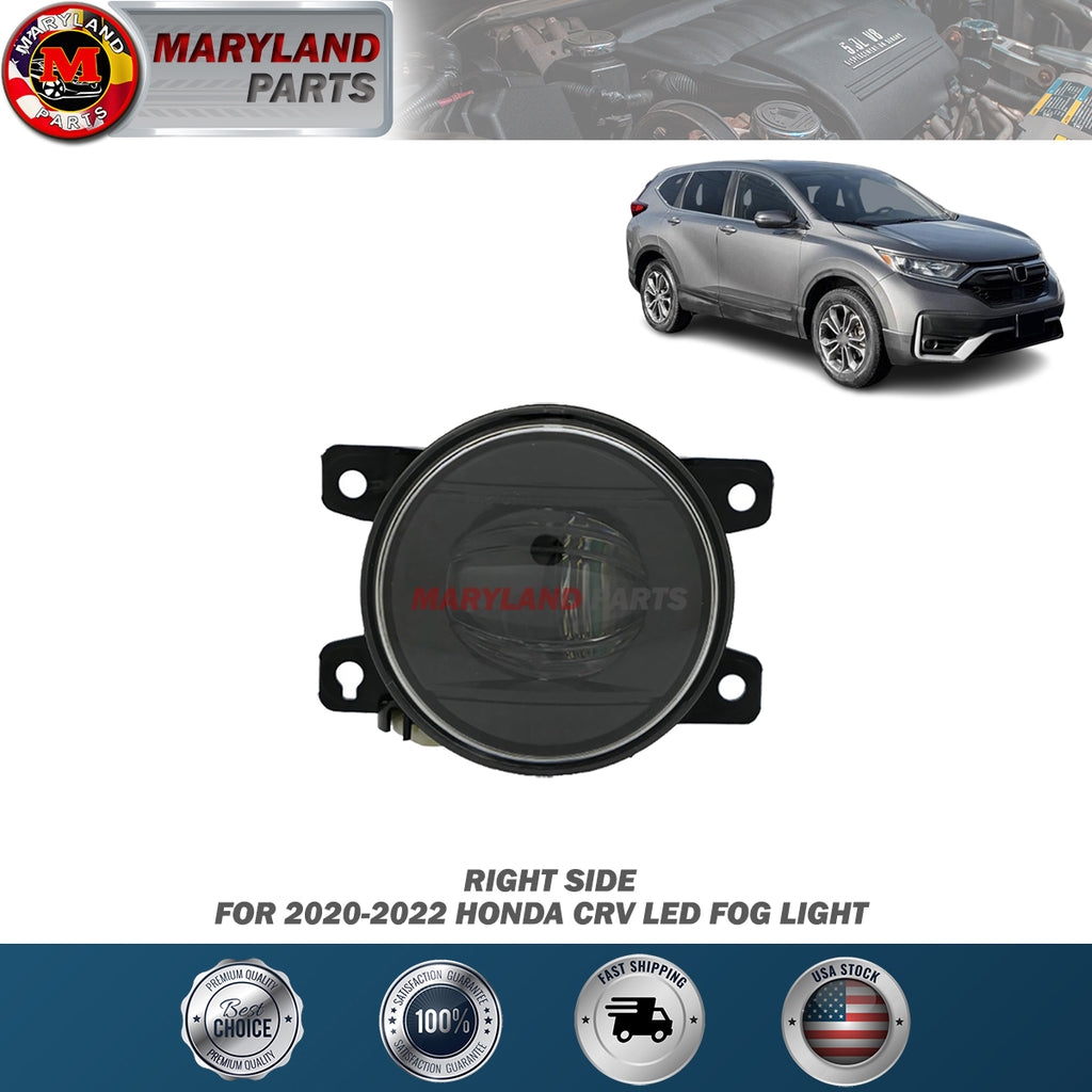 For 2020-2022 Honda CRV Right LED Fog Light Passenger Side RH