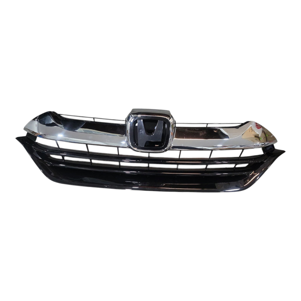 For 2016-2018 Honda Civic Front Bumper Grille with Headlight Eyelid Molding Trim