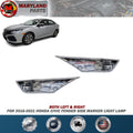 For 2016-2021 Honda Civic Both Left & Right Fender Side Marker Light Lamp