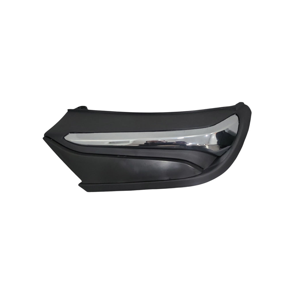 For 2018-2022 Honda Accord Bumper Cover Exhaust Hole Trims with Bracket and Reflectors