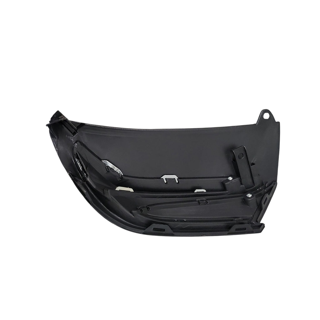 For 2018-2022 Honda Accord Bumper Cover Exhaust Hole Trims with Bracket and Reflectors