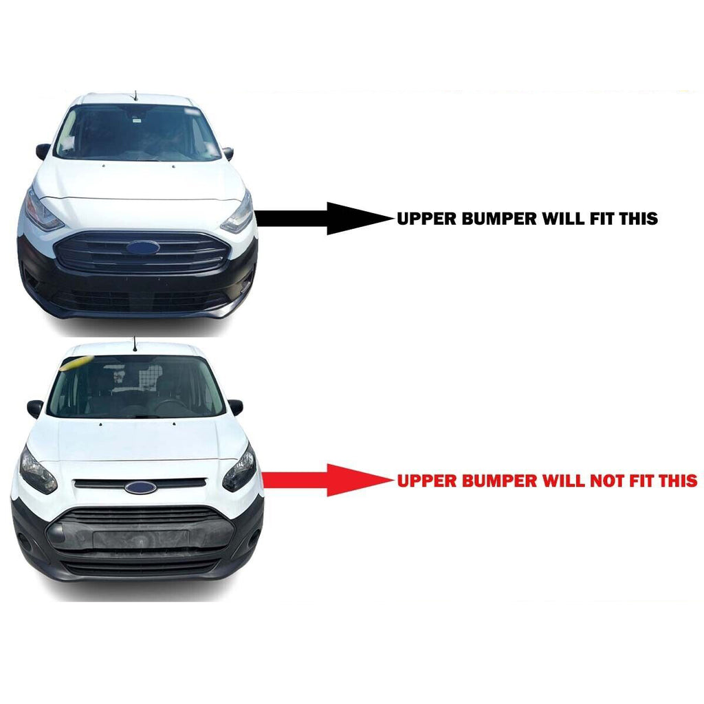 For 2019-2023 Ford Transit Connect Front Bumper Kit with Upper Radiator Support