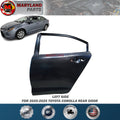 For 2020-2025 Toyota Corolla Left Rear Door Sedan Driver Side LH