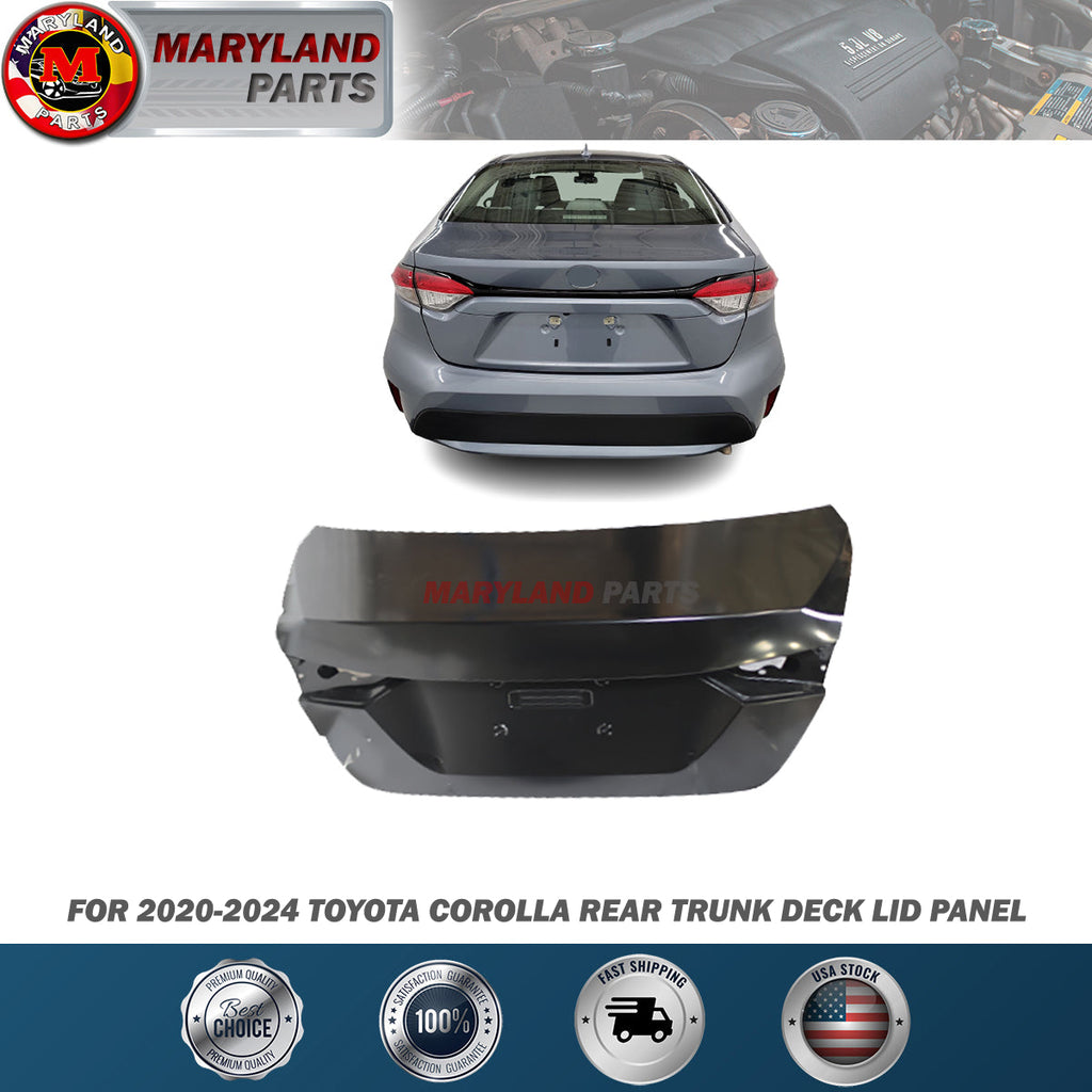 For 2020-2024 Toyota Corolla Rear Trunk Deck Lid Panel