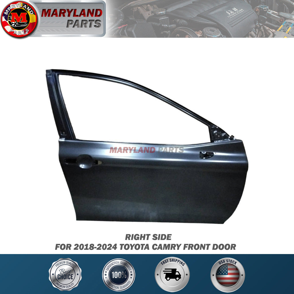 For 2018-2024 Toyota Camry Right Front Door Passenger Side RH