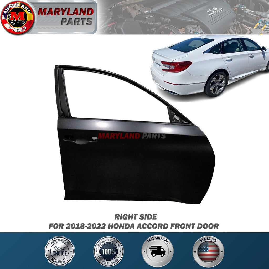 For 2018-2022 Honda Accord Right Front Door Passenger Side RH