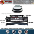 For 2019-2021 Honda Civic Front Bumper Kit with Fog Lamps