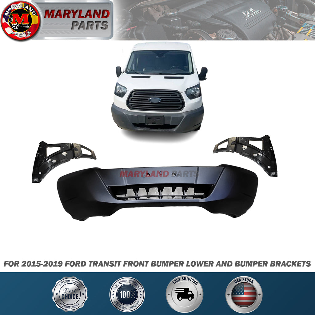 For 2015-2019 Ford Transit Front Bumper Lower and Bumper Brackets