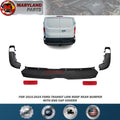 For 2015-2024 Ford Transit Low Roof Rear Bumper with End Cap Covers