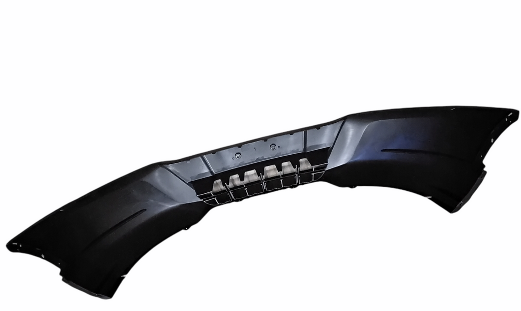 For 2015-2019 Ford Transit Upper and Lower Bumper with Chrome and Black Grille