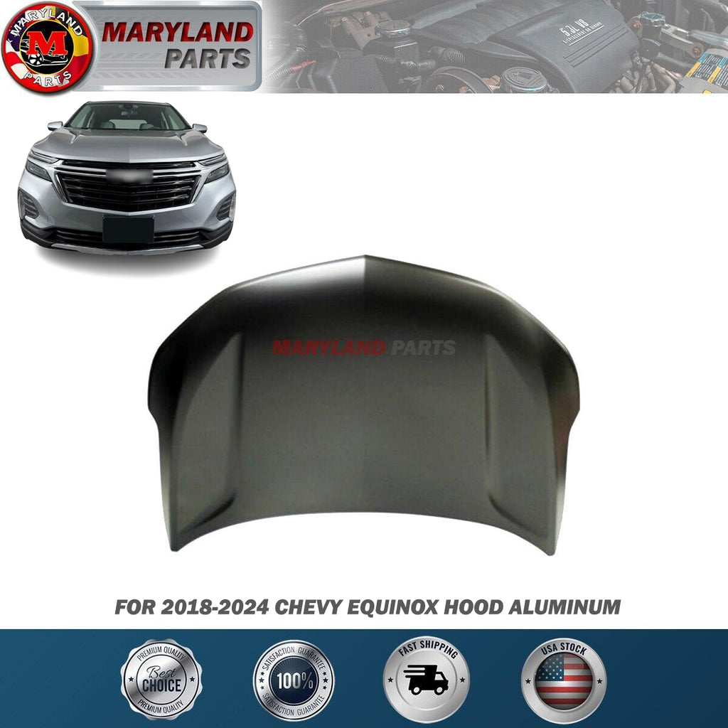 For 2018-2024 Chevy Equinox Hood Aluminum