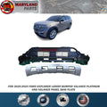 For 2020-2024 Ford Explorer Lower Bumper Valance Platinum and Skid Plate