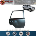 For 2010-2024 Toyota 4Runner Right Rear Door Passenger Side RH
