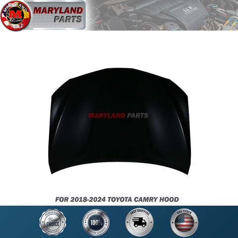 For 2018-2024 Toyota Camry Hood