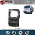For 2015-2025 Ford Transit Right Rear Door with Window Cut-Out Low Roof