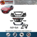 For 2020-2022 Nissan Versa Front Bumper Kit