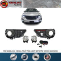 For 2019-2022 Honda Pilot Fog Light Set with Wiring Harness