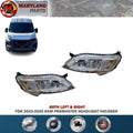 For 2023-2026 RAM Promaster Both Left & Right Headlight Halogen