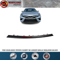 For 2018-2020 Toyota Camry SE Lower Grille Molding Black