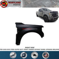 For 2020-2022 Ford Super Duty Right Front Fender without Wheel Opening Molding