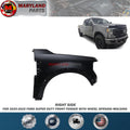 For 2020-2022 Ford Super Duty Right Front Fender with Wheel Opening Molding