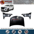 For 2021-2026 Cadillac Escalade Hood and Both Left and Right Fenders