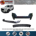 For 2023-2026 Honda Pilot Front Upper and Lower Bumper Cover with Lower Valance