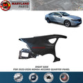 For 2023-2026 Honda Accord Right Quarter Panel Passenger Side RH