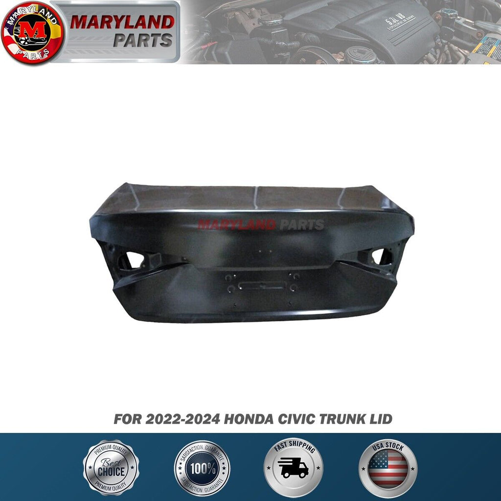 For 2022-2024 Honda Civic Trunk Lid