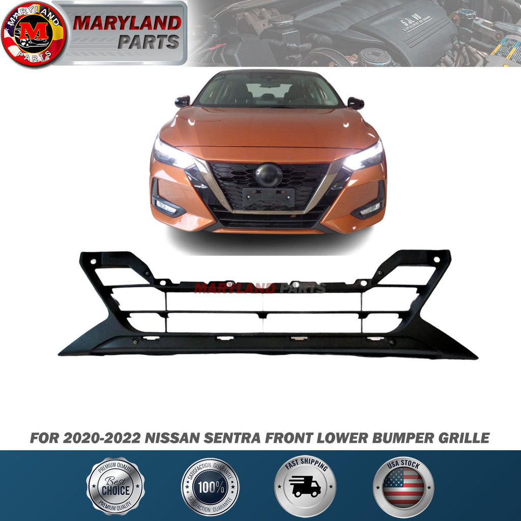 For 2020-2022 Nissan Sentra Front Lower Bumper Grille