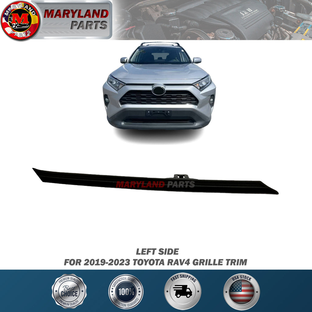 For 2019-2023 Toyota Rav4 Grille Trim Driver Left Side